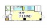 LABLACORE丸の内 1Rの間取り