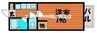 岡山市電東山本線<岡山電気軌道>/門田屋敷駅 徒歩20分 1階 築28年 1Kの間取り