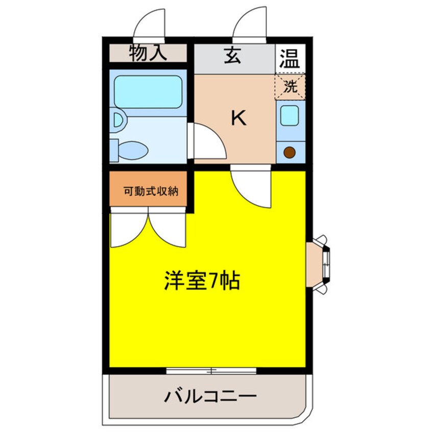 間取図 アネックス五福