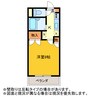 アイリスまこと 1Kの間取り