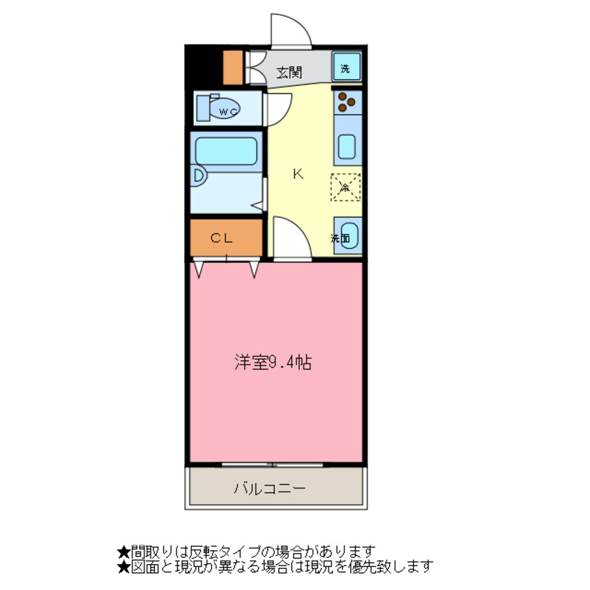 間取図 アンジュM