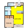 ソアヴィータ五福公園 1LDKの間取り