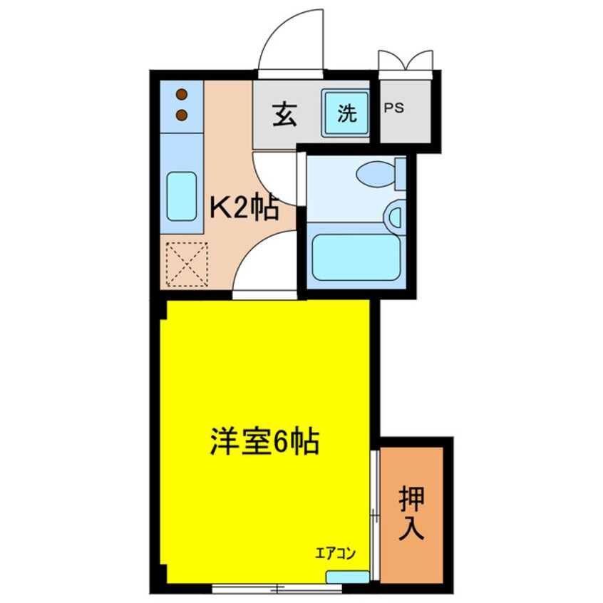 間取図 ハイツ和美