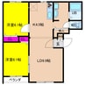 カサグランデ 2LDKの間取り