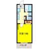 奥智ハイツ 1Kの間取り