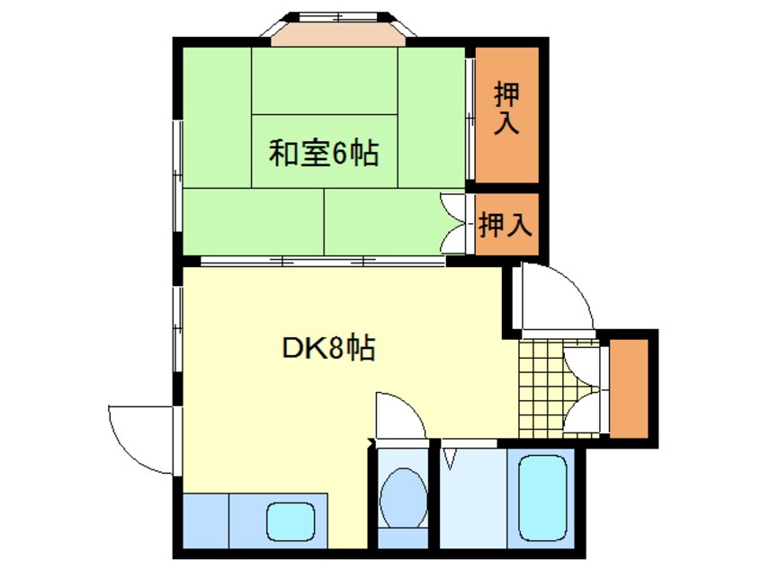 間取図 セントポーリアみのべ