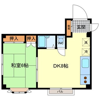 間取図 セントポーリアみのべ