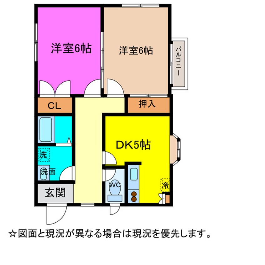 間取図 グランミュゼ粟島