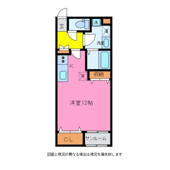 間取図 グランデール飛鳥