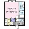 Clover　GOFUKU 1Rの間取り