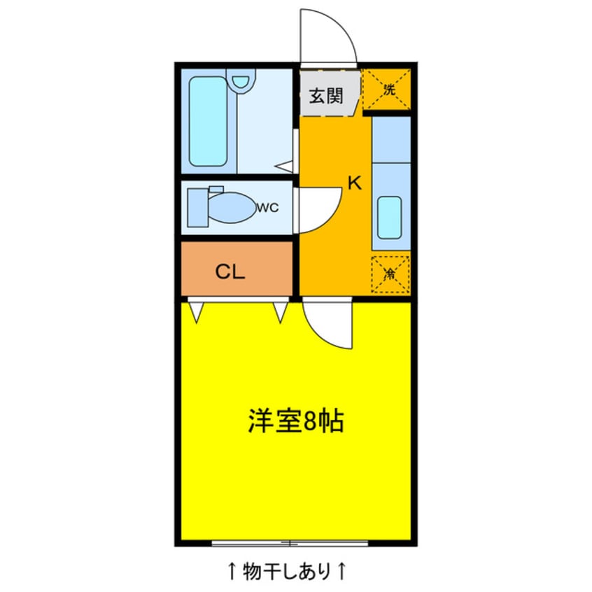間取図 アースハイツ