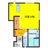 アクア五福6区 1Rの間取り