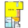 アクア五福6区 1Rの間取り