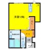アクア五福6区 1Rの間取り