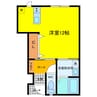 アクア五福6区 1Rの間取り