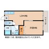 ナガヤマハイツ 1LDKの間取り