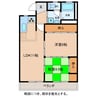 八日市ハイツ 2LDKの間取り