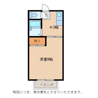 間取図 コーポ幸