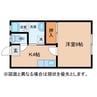 グリーンヒルズ 1Kの間取り
