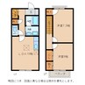 merveilleux ISIZUKA B棟 2LDKの間取り