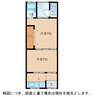 幸荘 2Kの間取り