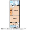 幸荘 2Kの間取り