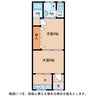 幸荘 2Kの間取り