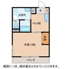 ABCヴィラ 1Kの間取り