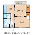 コミール小脇の間取図