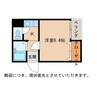 メゾン蔵 1Kの間取り