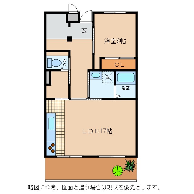 間取り図 プレステージ札の辻