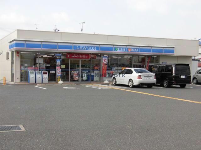 ローソン東近江東沖野三丁目店(コンビニ)まで602m プレステージ札の辻