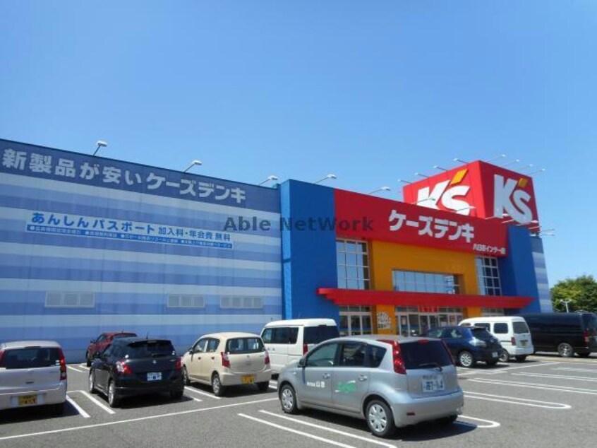 ケーズデンキ八日市インター店(電気量販店/ホームセンター)まで1263m ロイヤルオークⅡ