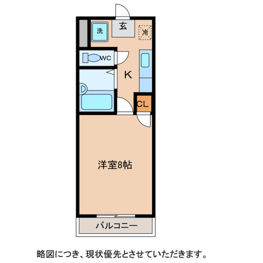 間取図 Chez-soi TATSUMI