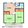 メゾンＦ＆Ｏ 2DKの間取り