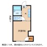 トゥジュール・Ｈ 1Kの間取り