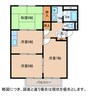 メゾンサープラス西堀 A棟 3DKの間取り