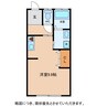 あるぶる 1Rの間取り