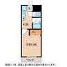十一屋DOA 1Kの間取り