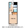 十一屋DOA 1Kの間取り