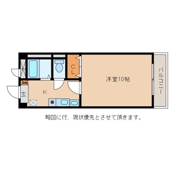 間取図 十一屋ブラウンシュガービル