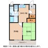 ヴィラ・シメノ 2DKの間取り