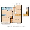 グランツⅠ 2LDKの間取り
