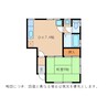 ハイツアルファ 1DKの間取り
