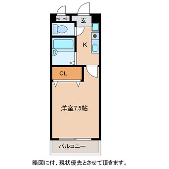 間取図 ヴィラ・パープル