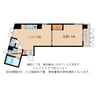 マンションクララ 1LDKの間取り