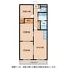 Apiant華 3DKの間取り