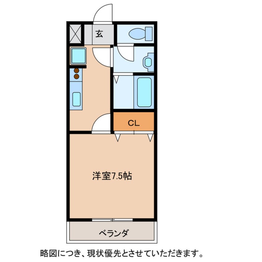 間取図 ヴィラすみれ