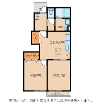 間取図 ヴィラアンソレイエ