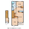 ロハス日野 2LDKの間取り